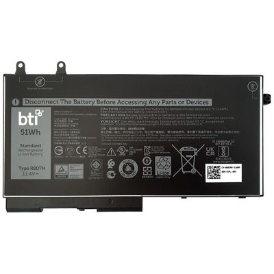 BTI 0GK3D3 compatible 51Wh 3-cell battery for Dell Latitude 5420 Rugged