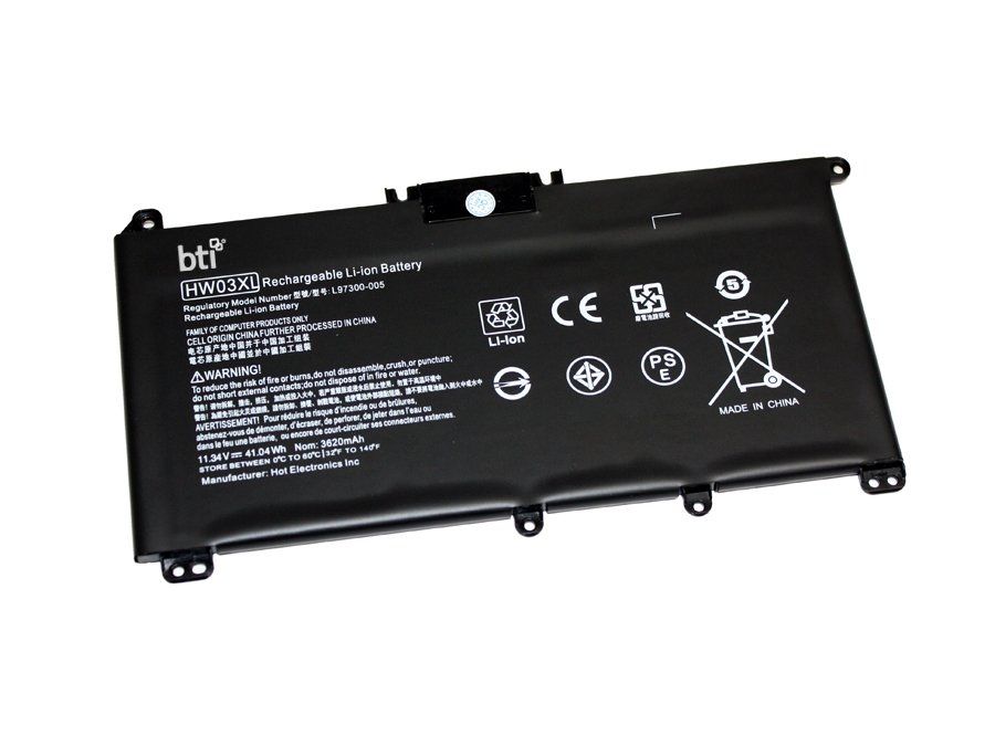 BTI HW03041XL compatible 41.04Wh 3-cell battery for HP PAVILION 15-EG - Image 1