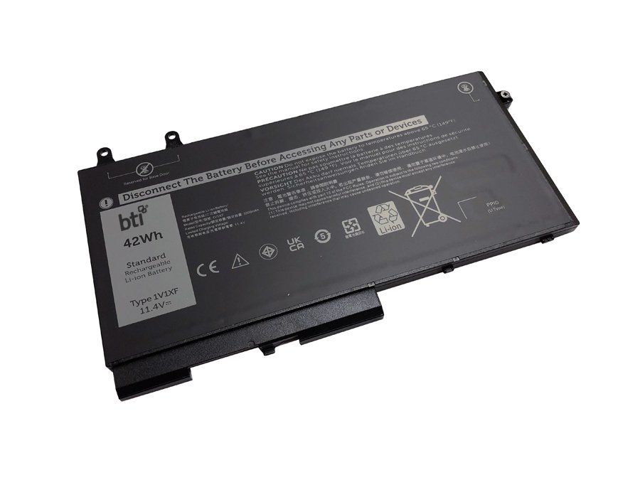 BTI 27W58 compatible 42Wh 3-cell battery for DELL LATITUDE 5400 5500 5501 5401 - Image 1