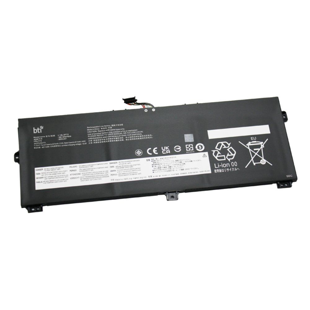 BTI 02DL021 compatible 51Wh 3-cell battery for Lenovo Thinkpad X390 Yoga - Image 1