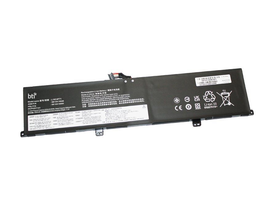 BTI 5B11H56415 compatible 52.2Wh 4-cell battery for Lenovo Thinkpad P14S G5 - Image 1