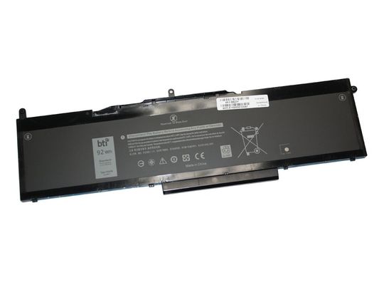 BTI WFWKK compatible 92Wh 6-cell battery for Dell LATITUDE 15 5580 5590 5591 E5580 E5590 E5591 PRECISION 15 3520 3530