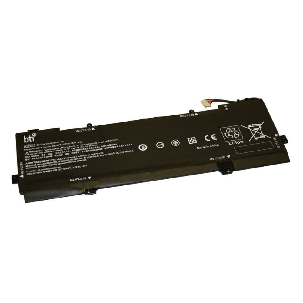 BTI KB0607 compatible 79.2Wh 6-cell battery for HP Spectre X360 15 - Image 1
