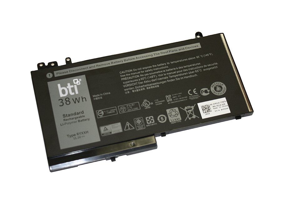 BTI 2CP9F compatible 38Wh 3-cell battery for Latitude E5250 E5240 E5550 11 (3150) 11 (3160) - Image 1