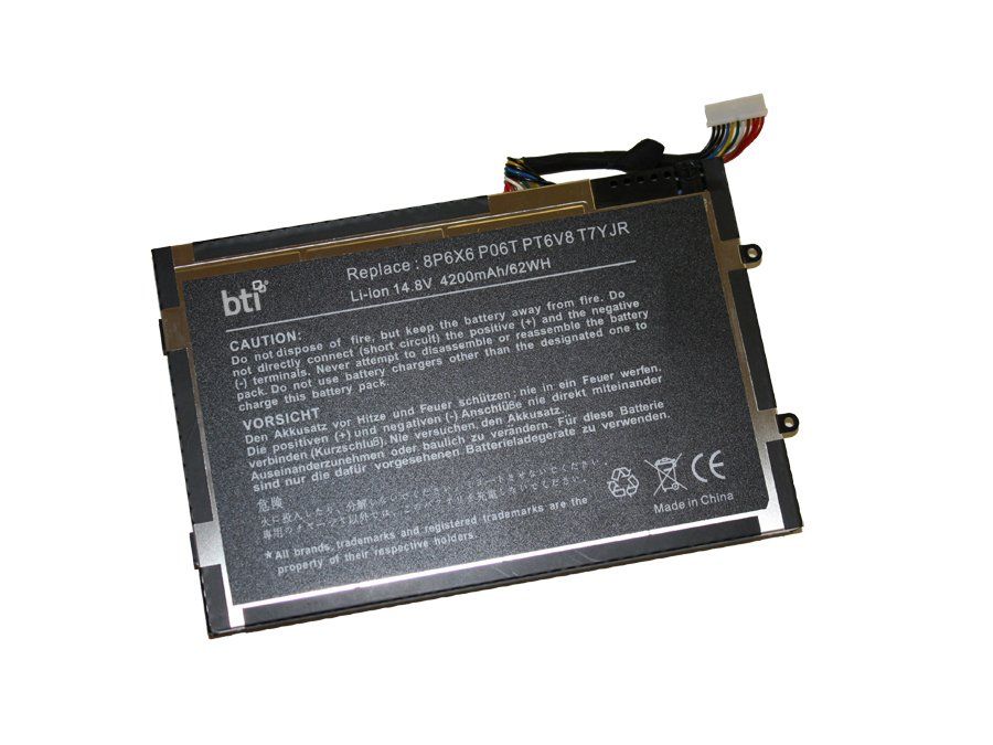 BTI 312-0984 compatible 63Wh 4-cell battery for ALIENWARE M11X R1 R3 M14X R1 R2 - Image 1