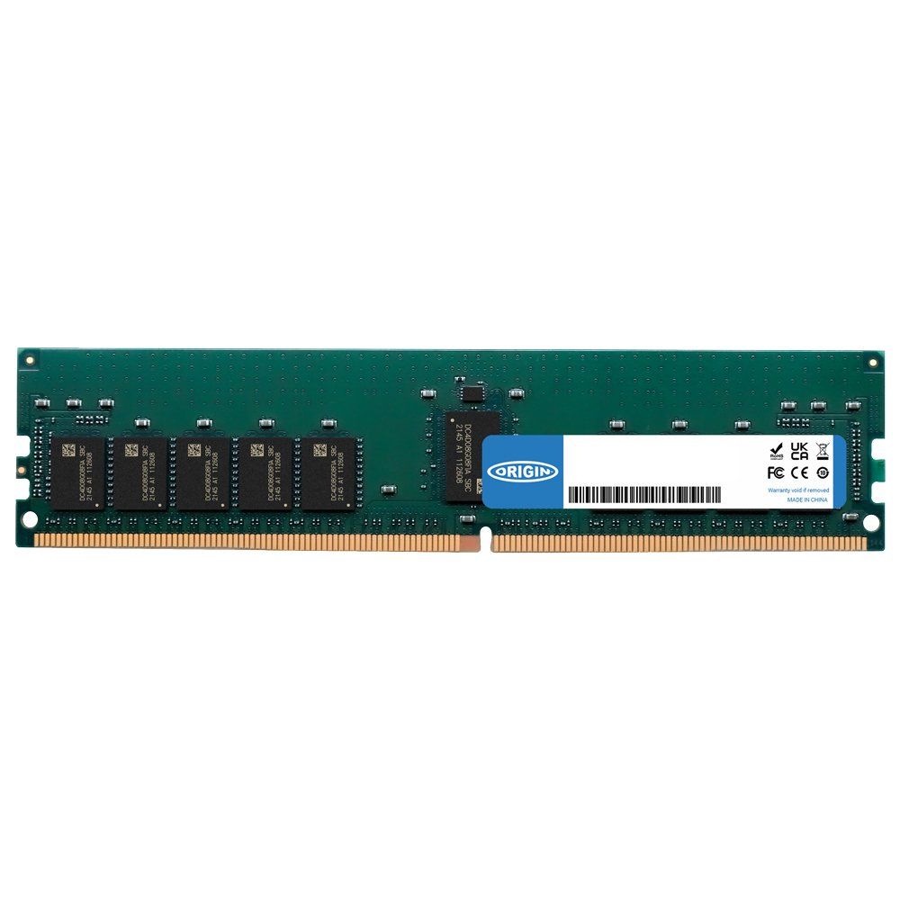 Origin Storage 128GB DDR5 5600MHz RDIMM 2Rx4 ECC 1.1V - Image 1