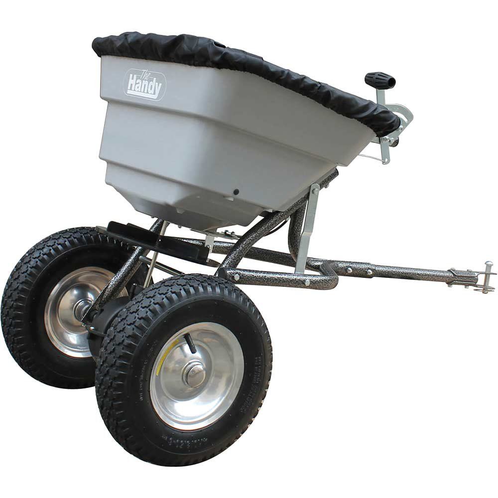 Handy THTS Towable Feed, Grass and Salt Broadcast Spreader 36kg - Image 1