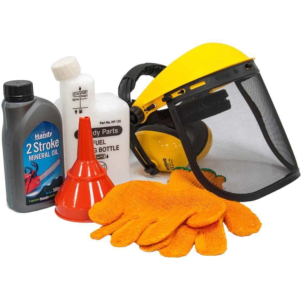 Handy Petrol Grass Trimmer and Brush Cutter Starter Kit - Image 1