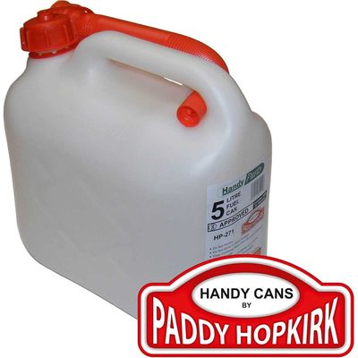 Paddy Hopkirk Plastic Fuel Can 5l Clear