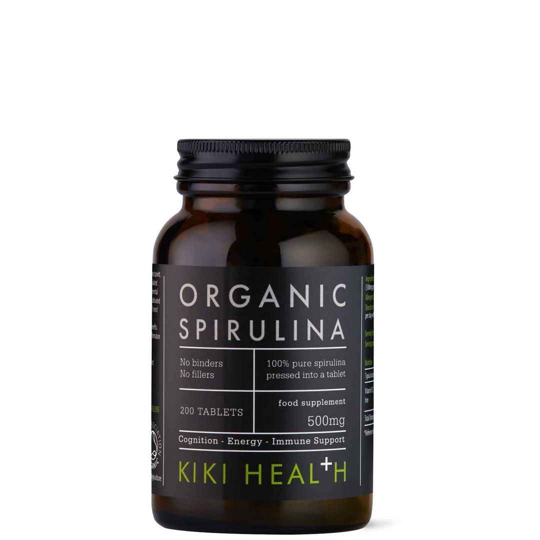KIKI Health Organic Spirulina Tablets (200 Tablets) - Image 1