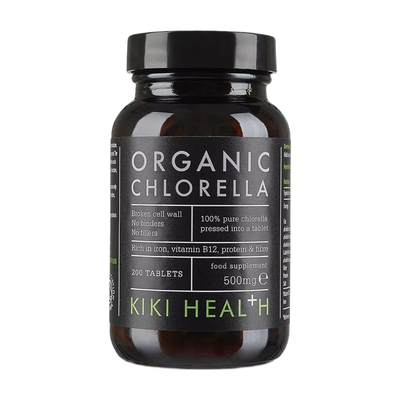KIKI Health Organic Chlorella Tablets (200 Tablets) - Thumbnail 2