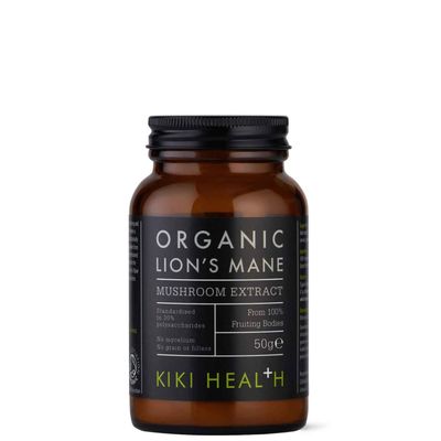 KIKI Health Organic Mushroom Extract Lion's Mane Powder 50g - Thumbnail 2