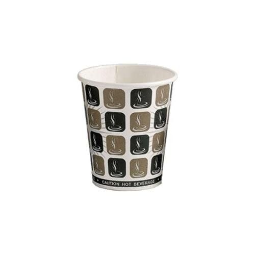 Valuex Hot Drink Cup Cafe Mocha 8Oz (Pack 50) - 0511056 - Image 1