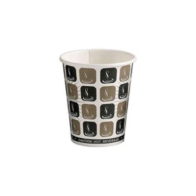 Valuex Hot Drink Cup Cafe Mocha 8Oz (Pack 50) - 0511056