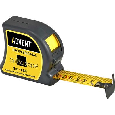 Advent AGT-5025 2-In-1 Double Sided Gap Pocket Tape 5M/16Ft (Width 25Mm)