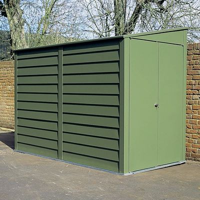 8'8 x 4'6 Trimetals Titan 940 Premium Pent Metal Shed (2.63m x 1.31m)
