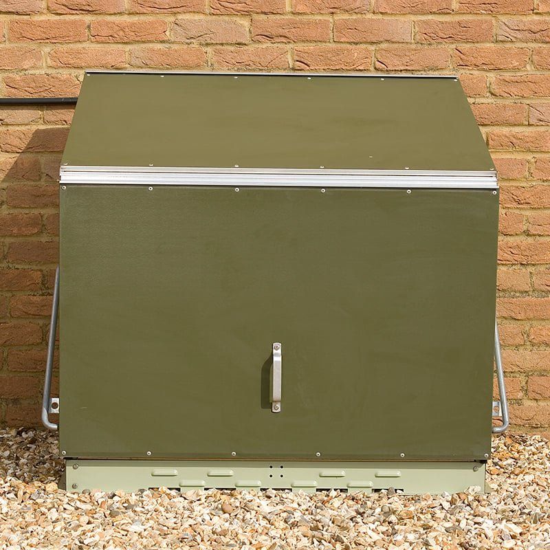 3'7 x 2'2 (1.09x0.66m) Trimetals Sentinel Metal Garden Storage Unit - Image 1