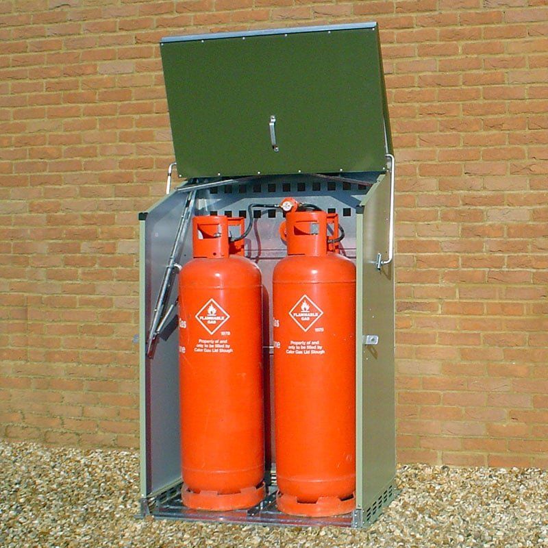 3'8 x 2'3 (1.12x0.68m) Trimetals Senturion 247 Metal Gas Unit - Image 1