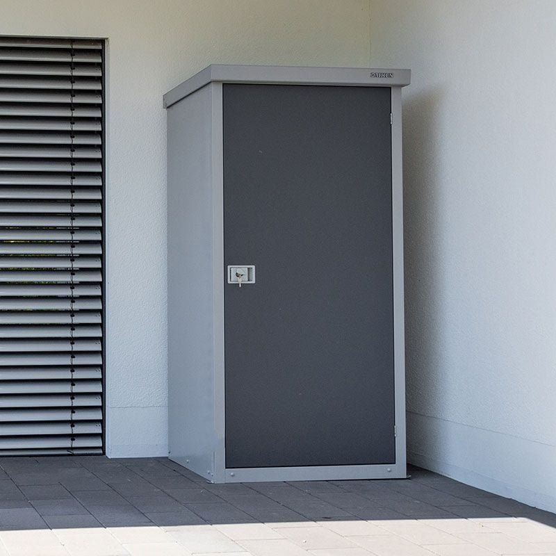 3'1 x 3'2 Trimetals Guardian D33 Metal Storage Shed (0.94m x 0.98m) - Image 1