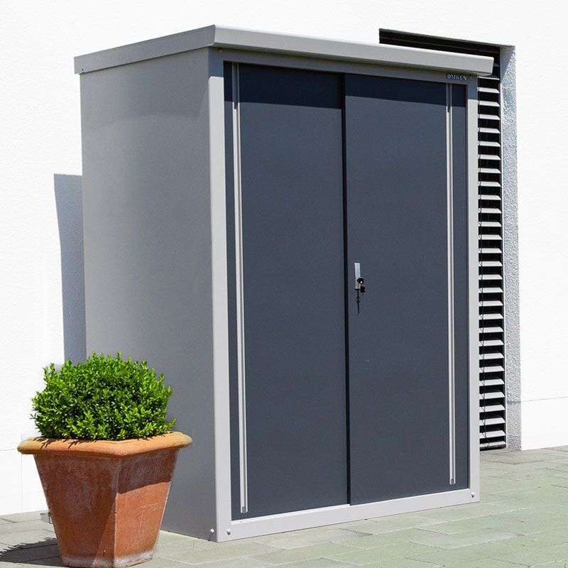 4'5 x 3'2 Trimetals Guardian D43 Metal Storage Shed (1.36m x 0.98m) - Image 1