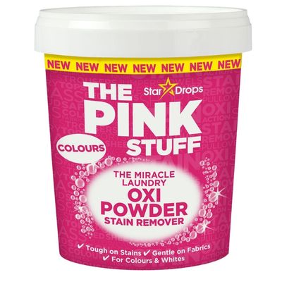 Stardrops The Pink Stuff Stain Removal Powder For Colours 1kg Assorted Packs - Pack of 1 - Thumbnail 2