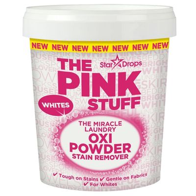 Stardrops The Pink Stuff Stain Remover Powder For Whites 1kg Assorted Packs - Pack of 1 - Thumbnail 2