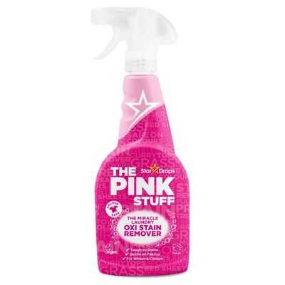 The Pink Stuff Miracle Laundry Oxi Stain Remover 500ml Assorted Packs - Pack of 1 - Thumbnail 2