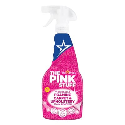 The Pink Stuff Miracle Foaming Carpet & Upholstery Stain Remover 500ml Assorted Packs