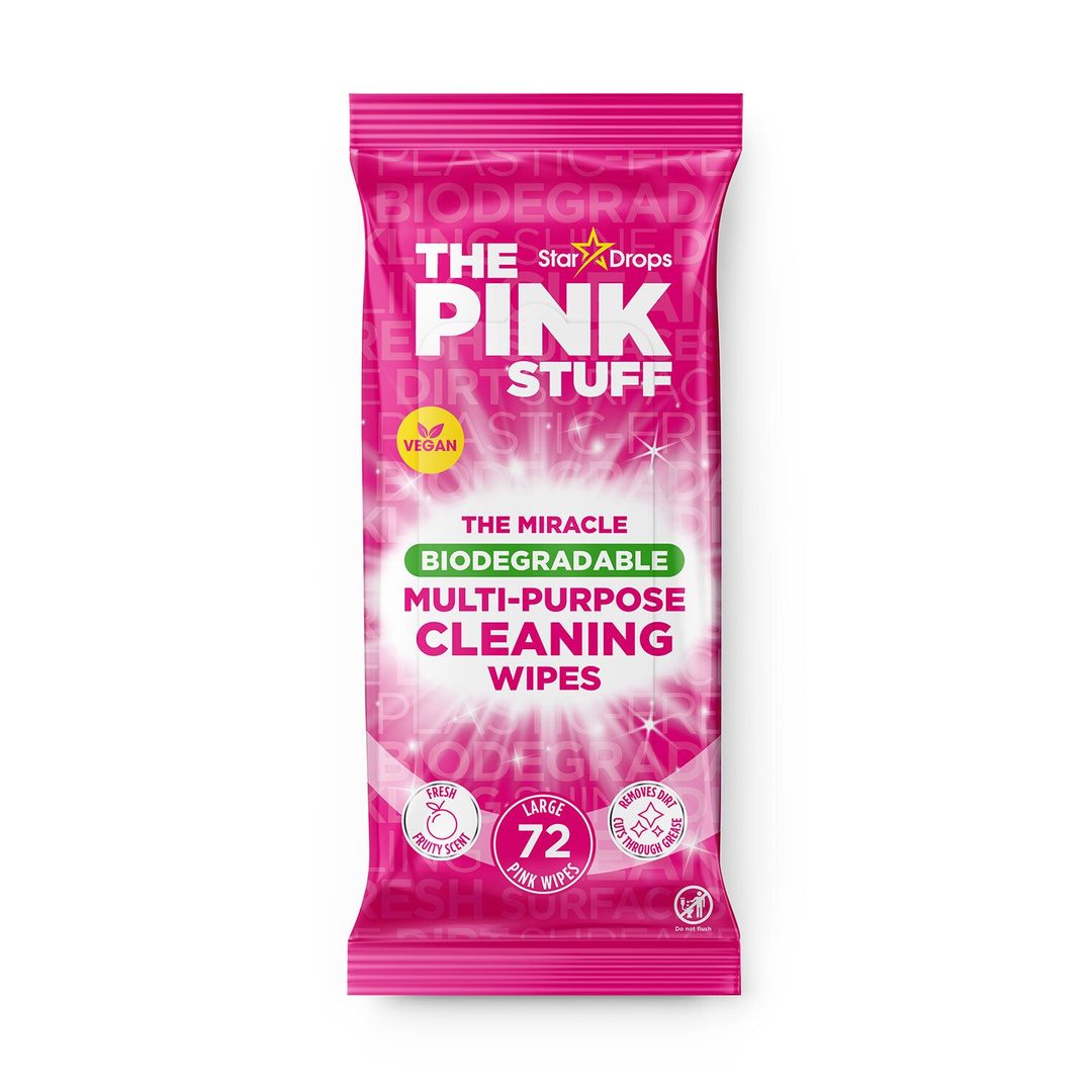 Pack of 72 The Pink Stuff Multipurpose Wipes - Image 1