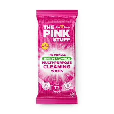 Pack of 72 The Pink Stuff Multipurpose Wipes