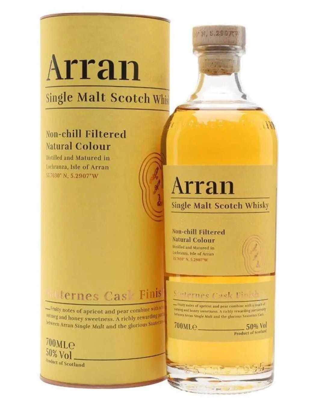 Arran Sauternes Cask Finish Island Single Malt Scotch Whisky - Image 1