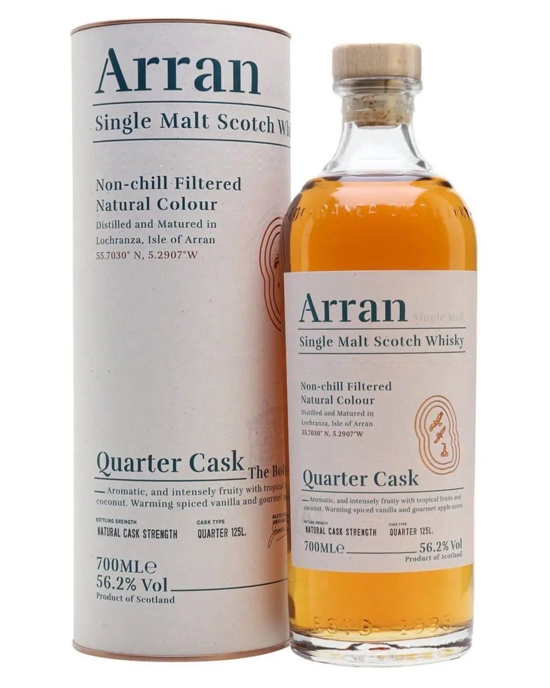 Arran Quarter Cask Island Single Malt Scotch Whisky - Image 1