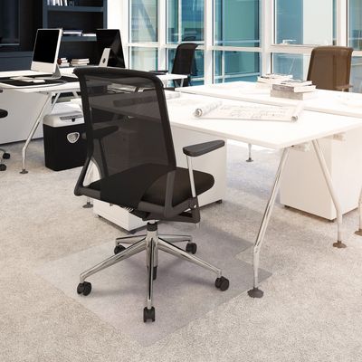 Floortex 119225LV furniture floor protector mat Transparent PVC - Thumbnail 2