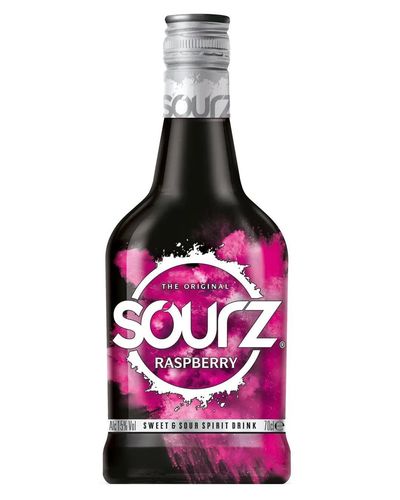 Sourz Raspberry Liqueur, 70 cl