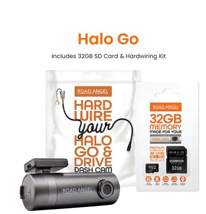 Road Angel Halo Go Compact 1080p Full HD Single Channel Dash Cam - Image 1