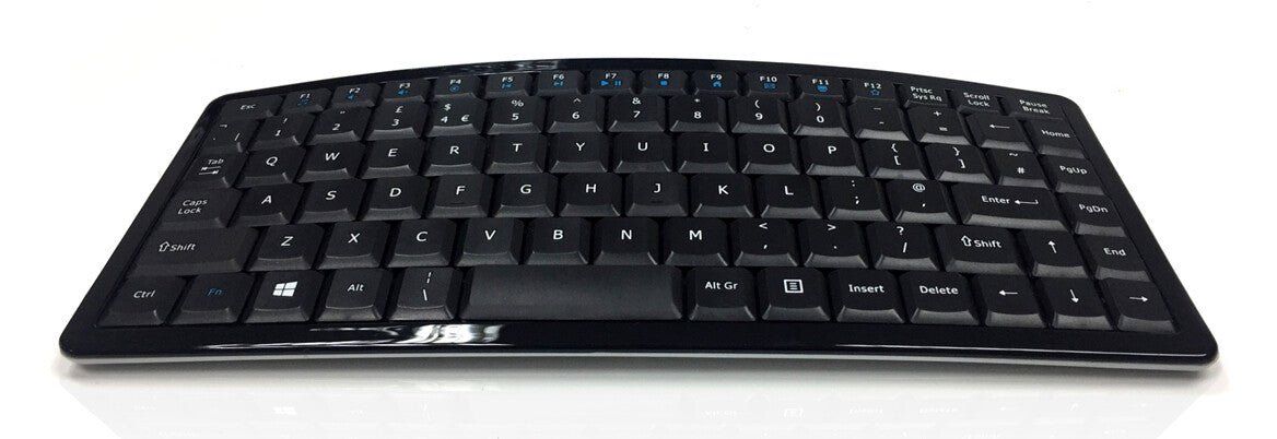 Accuratus Curve keyboard Home RF Wireless + USB QWERTY UK International Black - Image 1