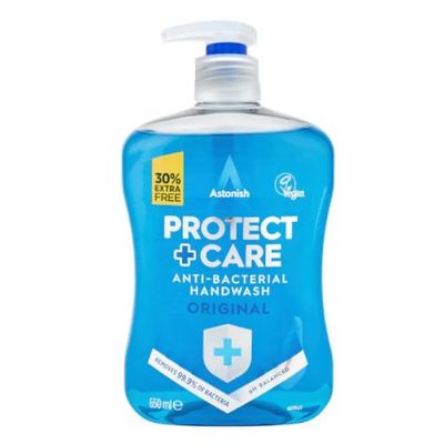 Astonish Protect + Care Antibacterial Original Handwash 600ml - Thumbnail 2