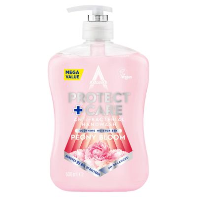 Astonish Protect and Care Anti-Bacterial Peony Bloom Handwash