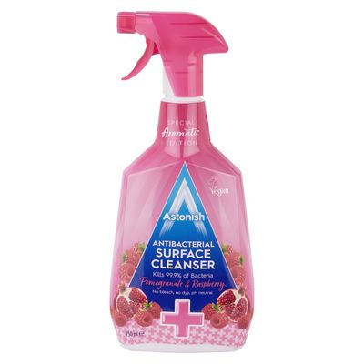 Astonish Pomegranate & Raspberry Antibacterial Surface Cleanser 750ml