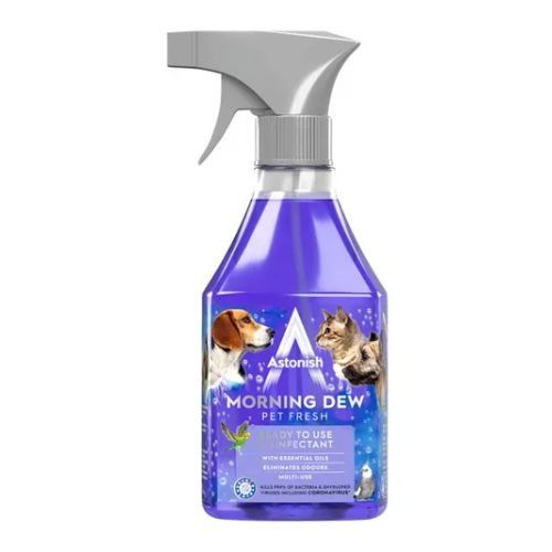 Astonish Morning Dew Pet Fresh Ready To Use Disinfectant 550ml - Image 1