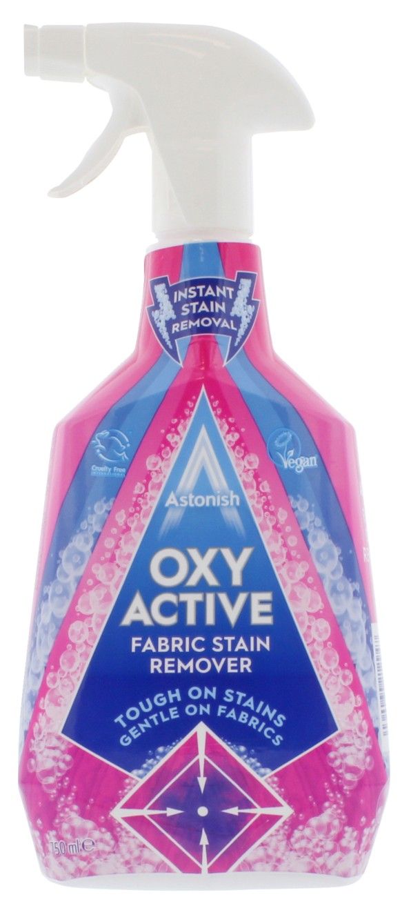 Astonish Oxy Active Fabric Stain Remover Spray - Image 1