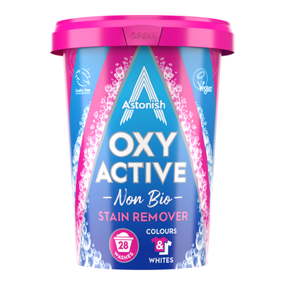 Astonish Oxy Active Non Bio Stain Remover 28 Washes 625g