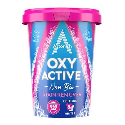 Astonish Oxy Active Non Bio Stain Remover 28 Washes 625g - Thumbnail 2