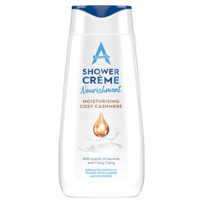 Astonish Cosy Cashmere Shower Creme 400ml - White