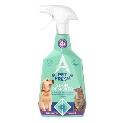 Astonish Pet Fresh Stain Remover Spray 750ml Assorted Packs