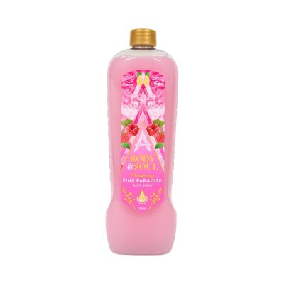 Astonish Body and Soul Pink Paradise Bath Soak 750ml - Pink