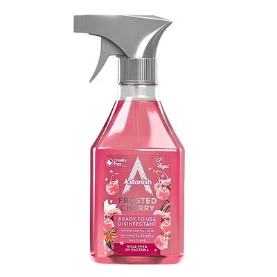 Astonish Frosted Cherry Ready To Use Disinfectant 550ml Assorted Packs