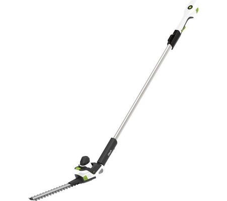 GTECH Long Reach HT50 Cordless Hedge Trimmer - White, White