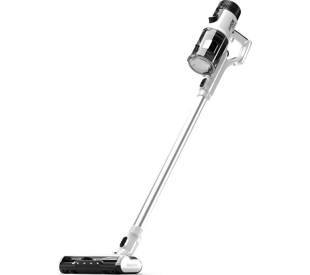 GTECH AirFOX Platinum Cordless Bagless Vacuum Cleaner - Silver & White, Silver/Grey,White - Image 1