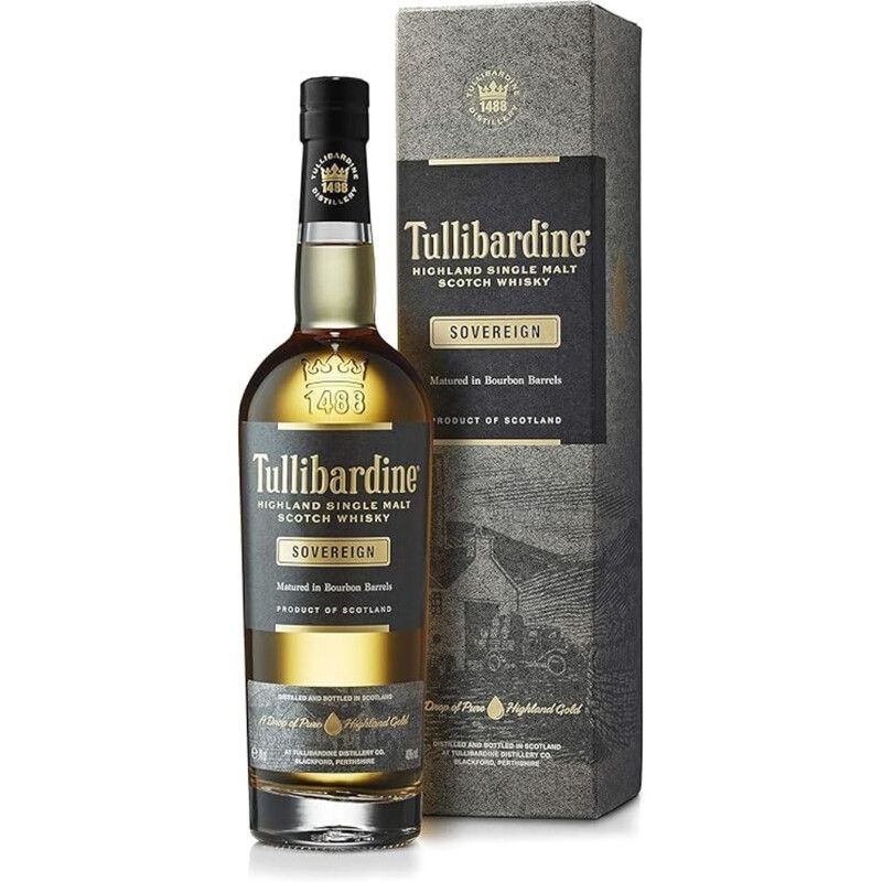 Tullibardine Sovereign / Bourbon Cask Highland Whisky - Image 1